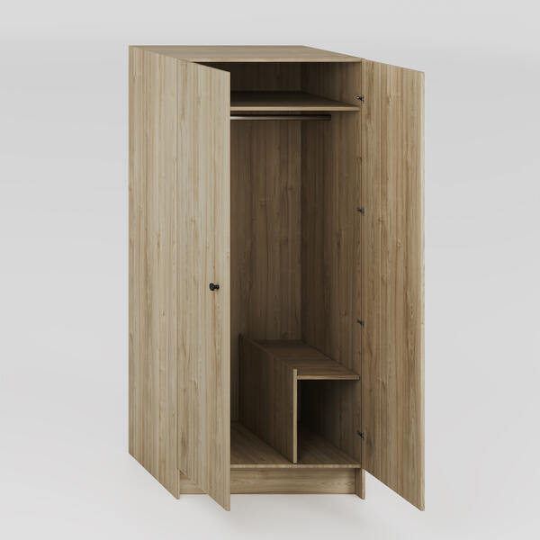 Wardrobe Urban 2 Door 900 Handle